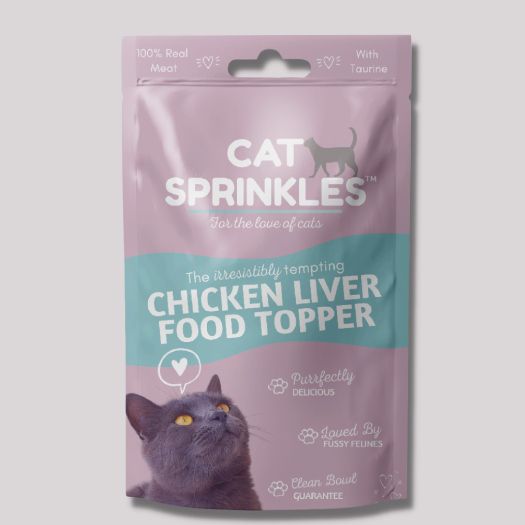 Cat Sprinkles Chicken Liver Food Topper