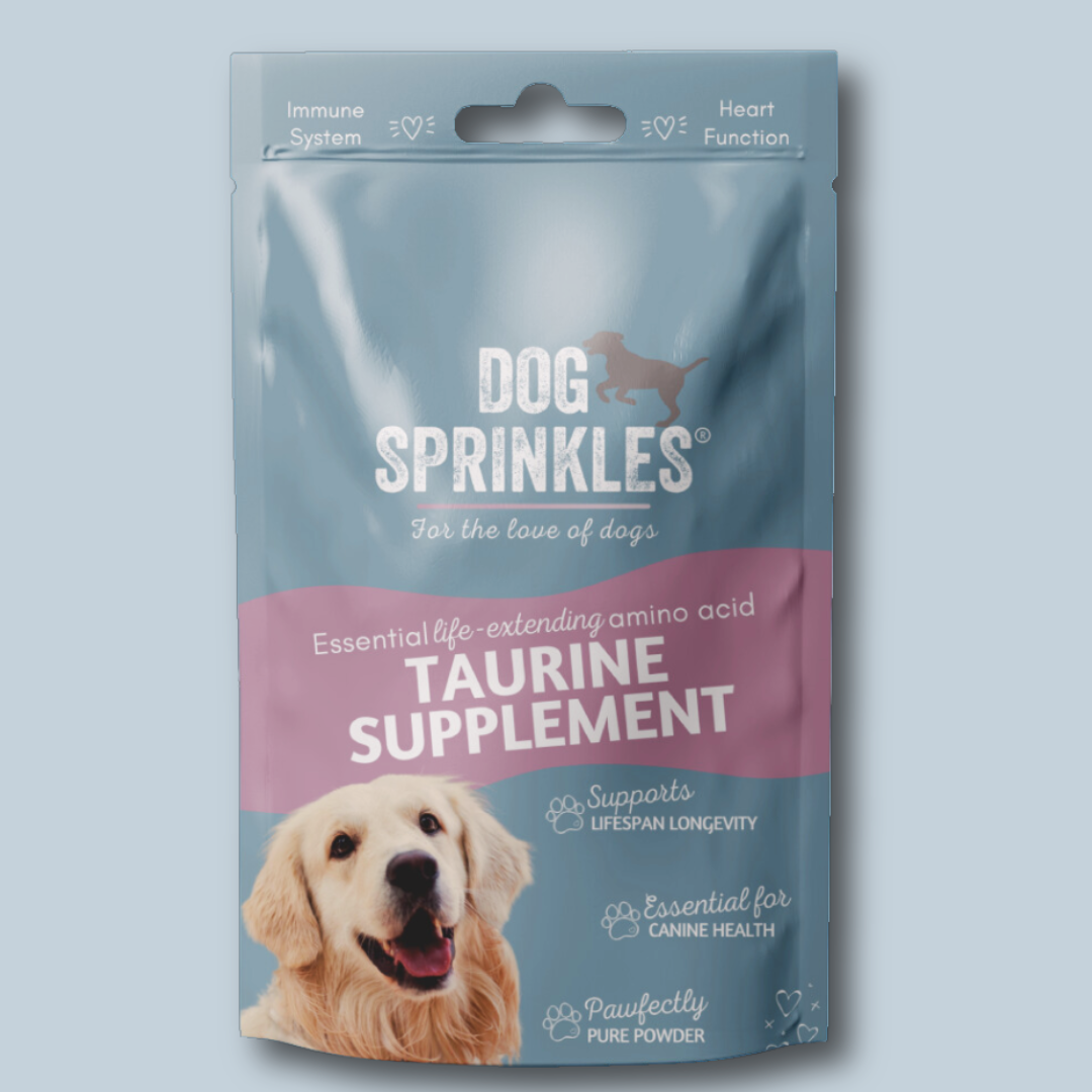 Dog Sprinkles Taurine Longevity Supplement