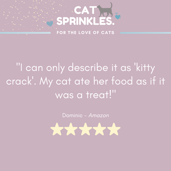 Cat Sprinkles Food Topper Taster Pack x3