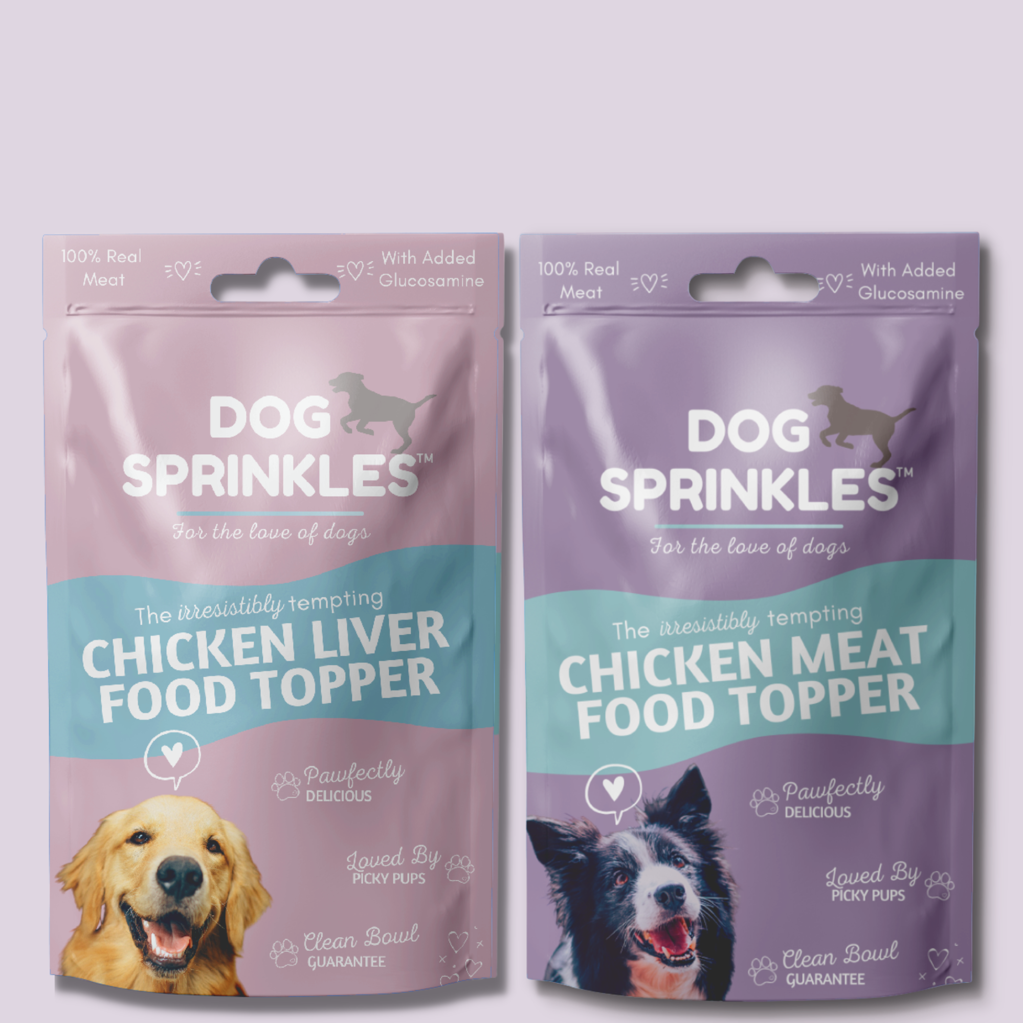 Dog Sprinkles: Chicken Duo Toppers