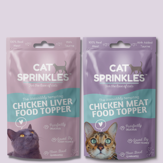 Cat Sprinkles 'Chicken Duo' Food Toppers