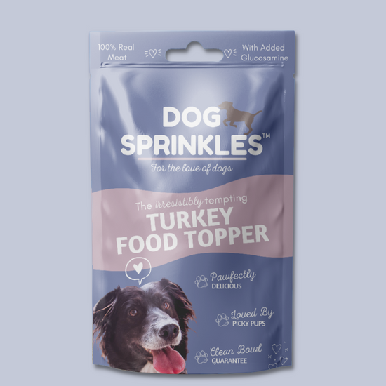 NEW! Dog Sprinkles Turkey Food Topper