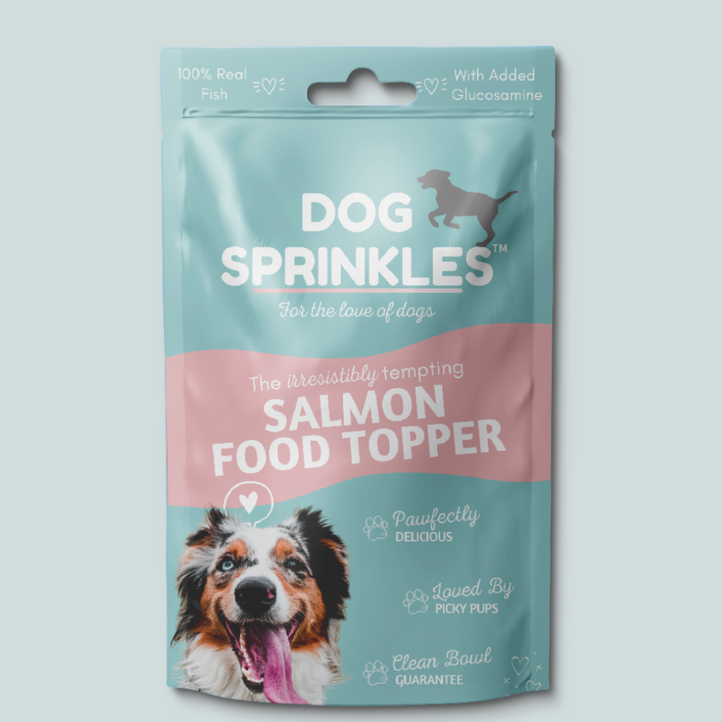 NEW! Dog Sprinkles Salmon Food Topper