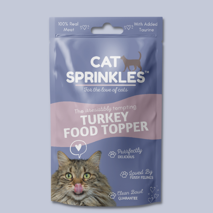 Cat Sprinkles Turkey Food Topper
