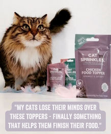 Cat Sprinkles 'Chicken Duo' Food Toppers